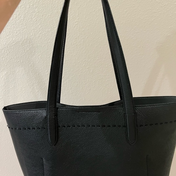 Cole Haan Black Leather Tote - Picture 12 of 13